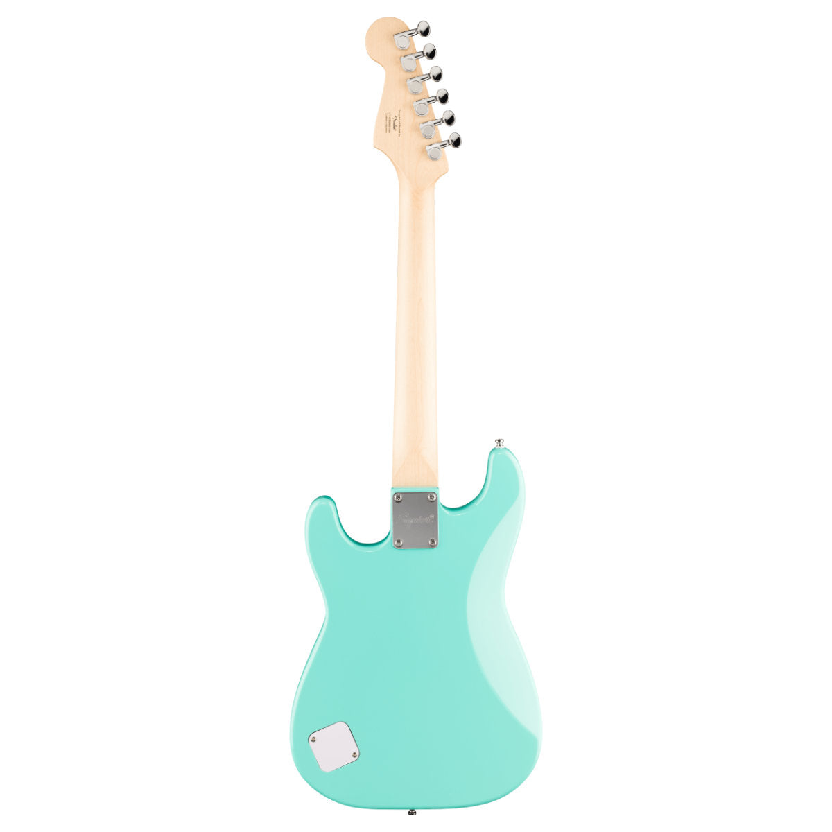 Squier Mini Stratocaster Electric Guitar - Maple Fingerboard - White Pickguard - Sea Foam Green