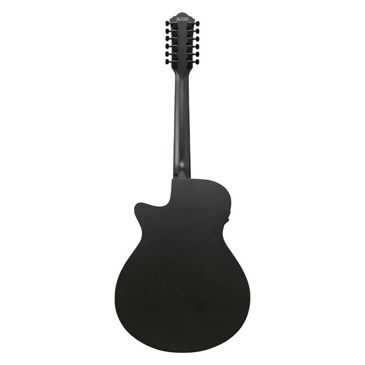 Ibanez AEG1221 AEG Series 12-String Acoustic-Electric Guitar - Black Out