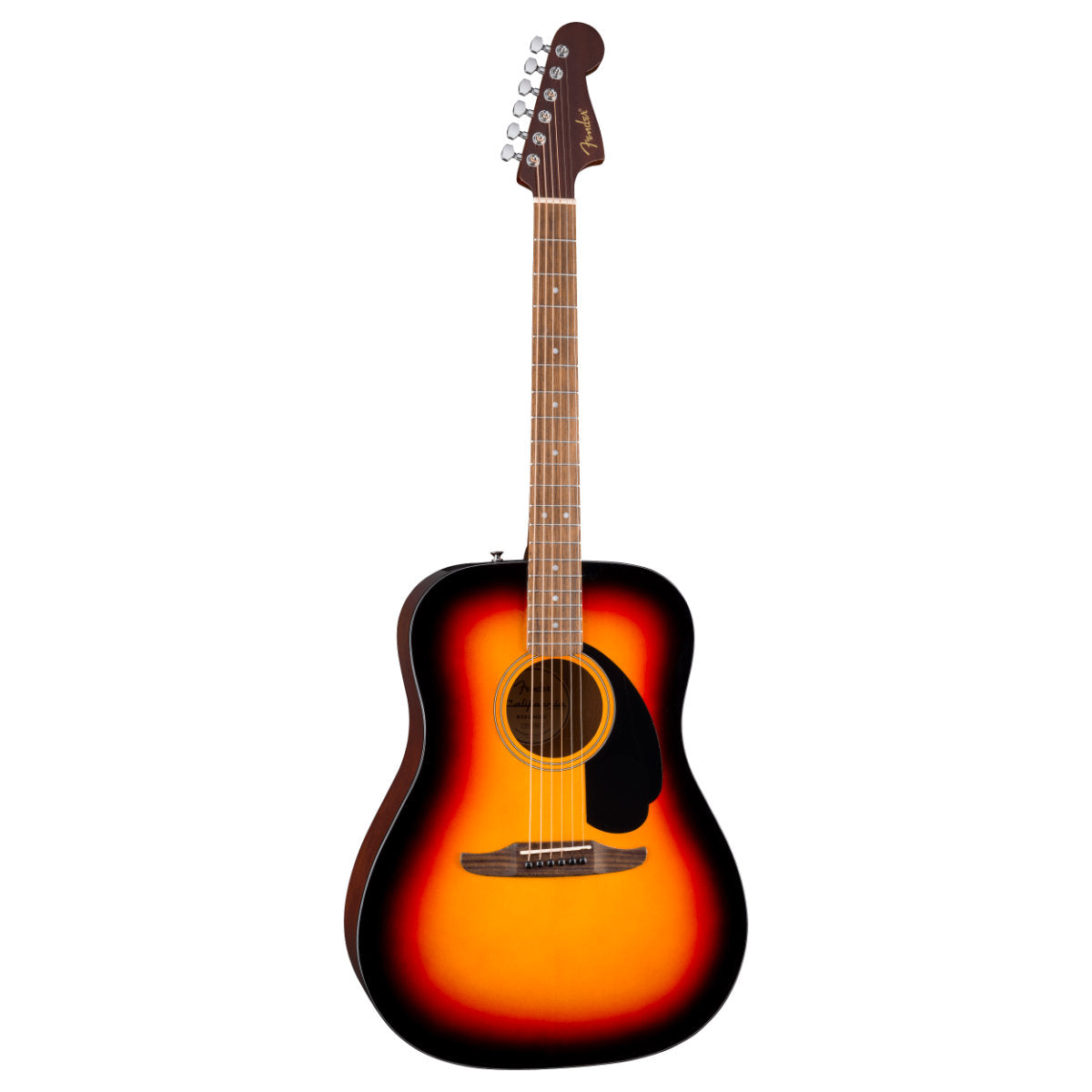 Fender California Standard Redondo Acoustic Guitar - Spruce Top - Black Pickguard - 3-Color Sunburst