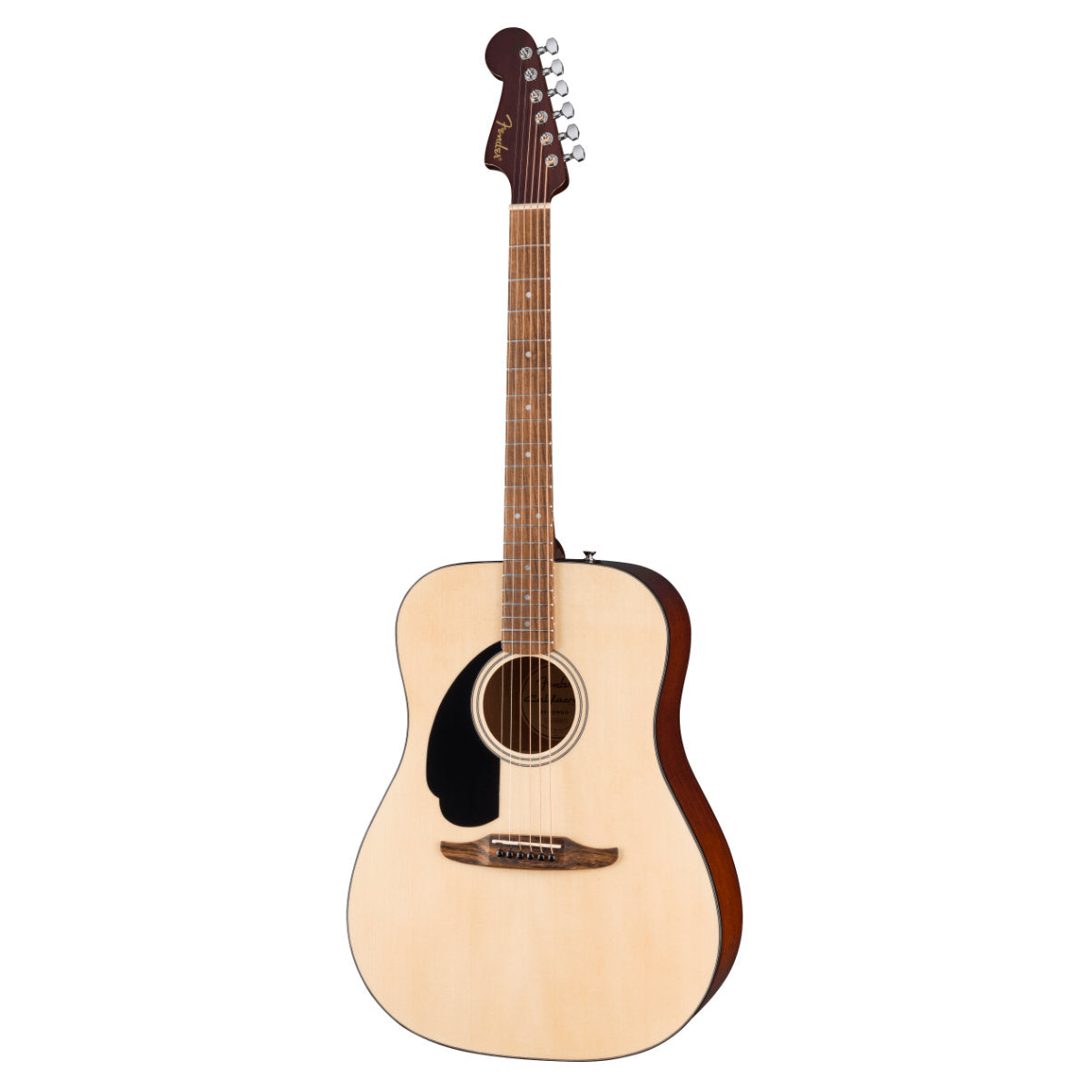Fender California Standard Redondo Left-Handed Acoustic Guitar - Spruce Top - Black Pickguard - Natural