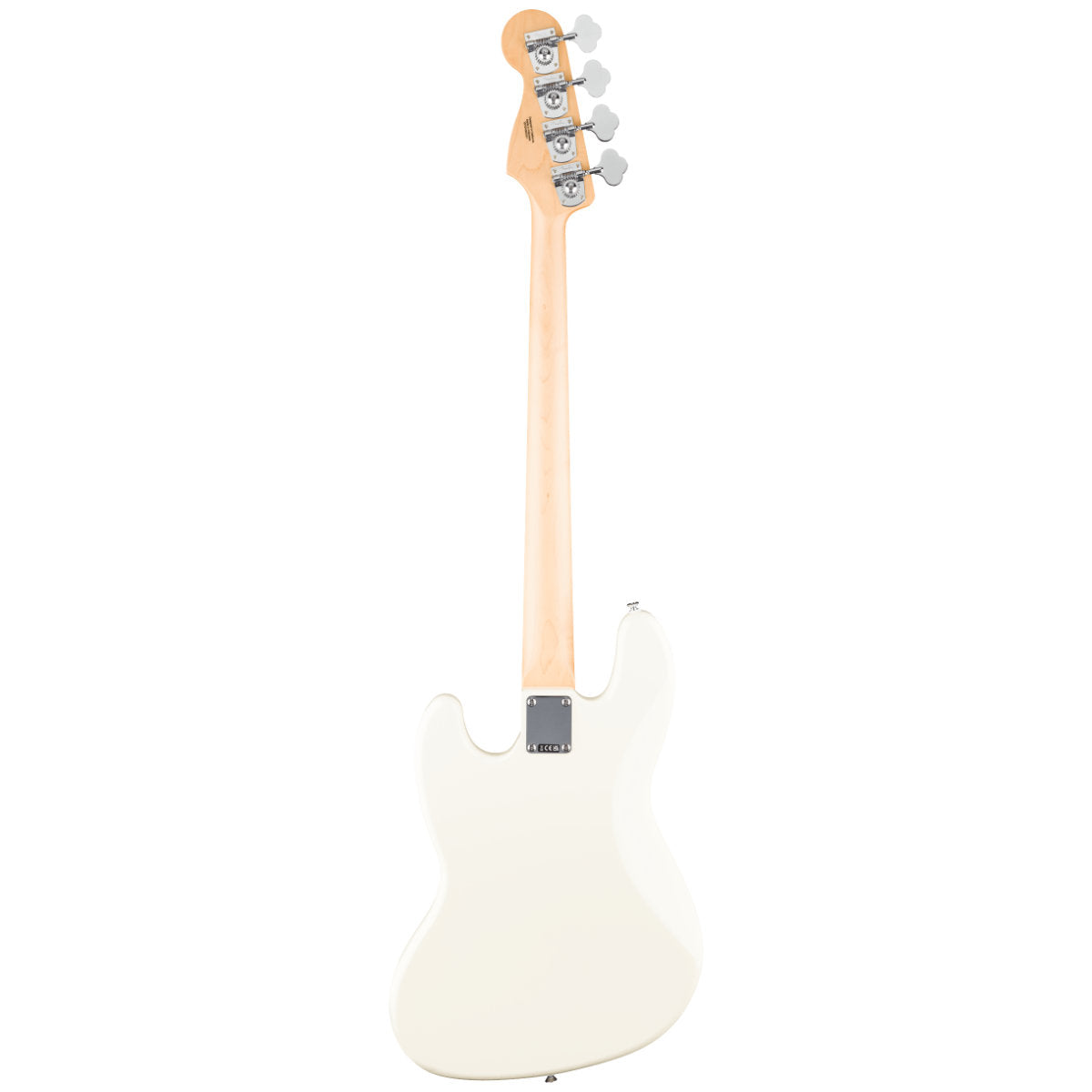 Fender Standard Jazz Bass Guitar - Laurel Fingerboard - White Pickguard - Olympic White