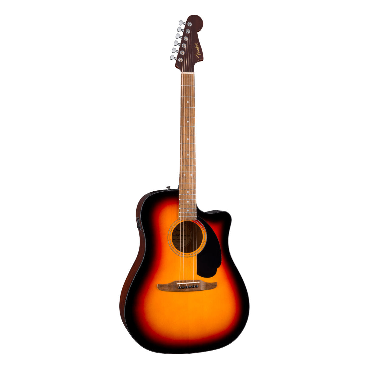 Fender California Standard Redondo CE Acoustic-Electric Guitar - Spruce Top - Black Pickguard - 3-Color Sunburst