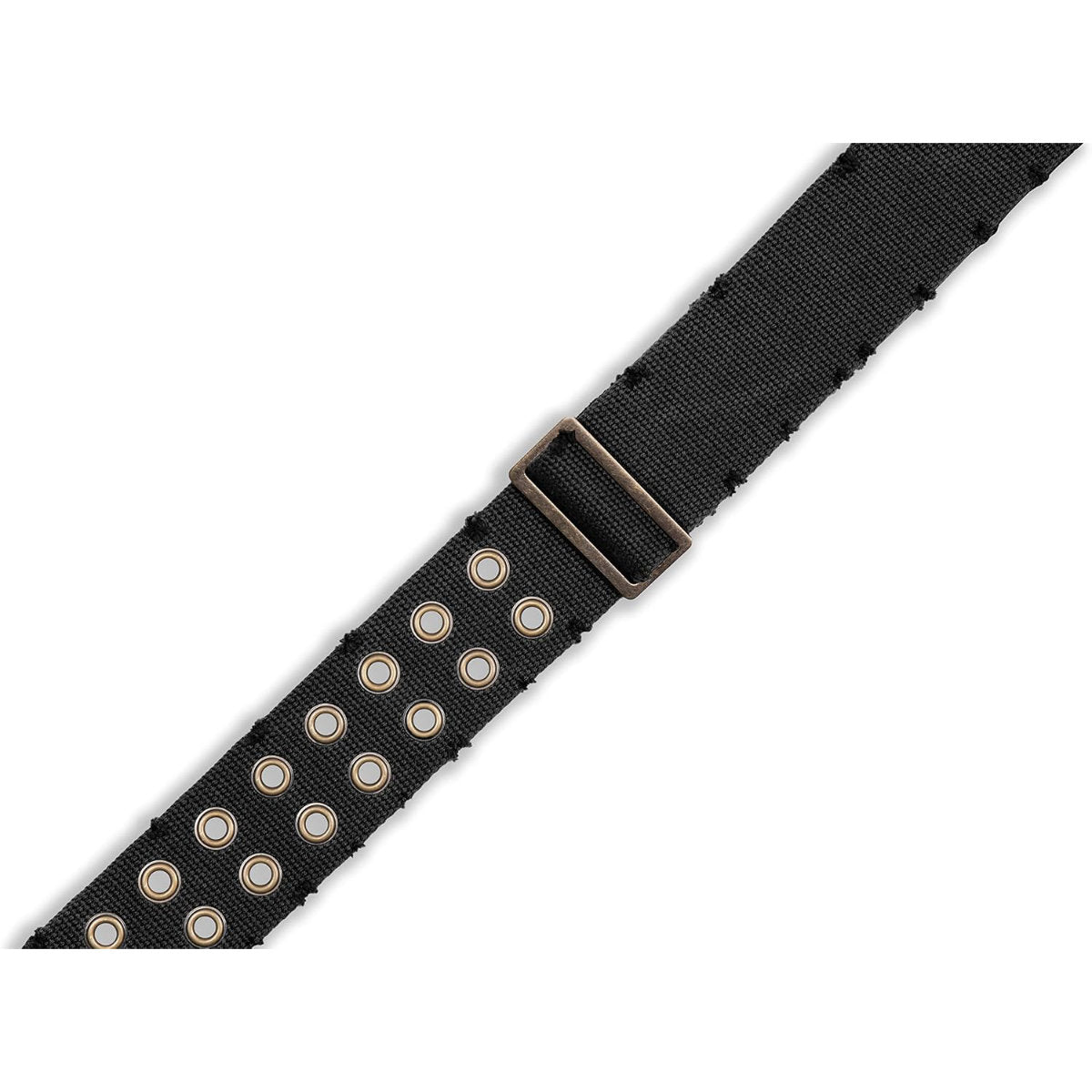 Levy's Leathers Tear & Wear Cotton 2in Guitar Strap - Black