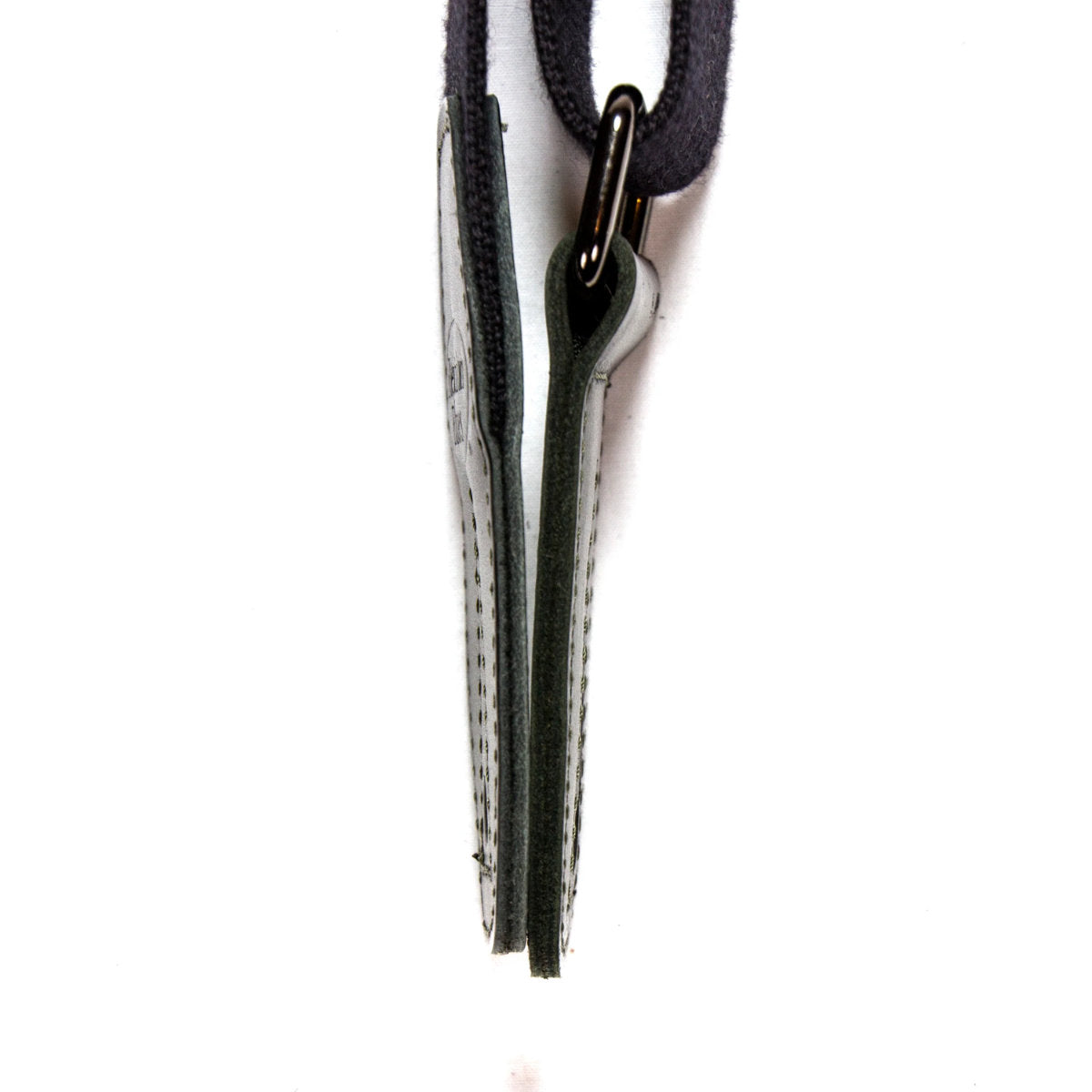 Reunion Blues Merino Wool Guitar Strap - Black Pinstripe