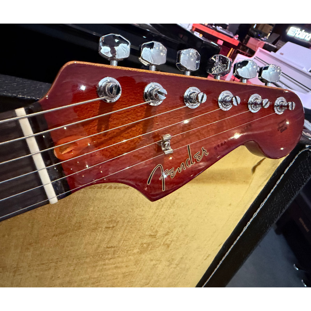 Fender Custom Shop #172 Limited Edition Bananas At Large Exclusive Custom Deluxe Roasted Strat Electric Guitar - NOS w/ Matching Headcap - Aged Cherry Sunburst