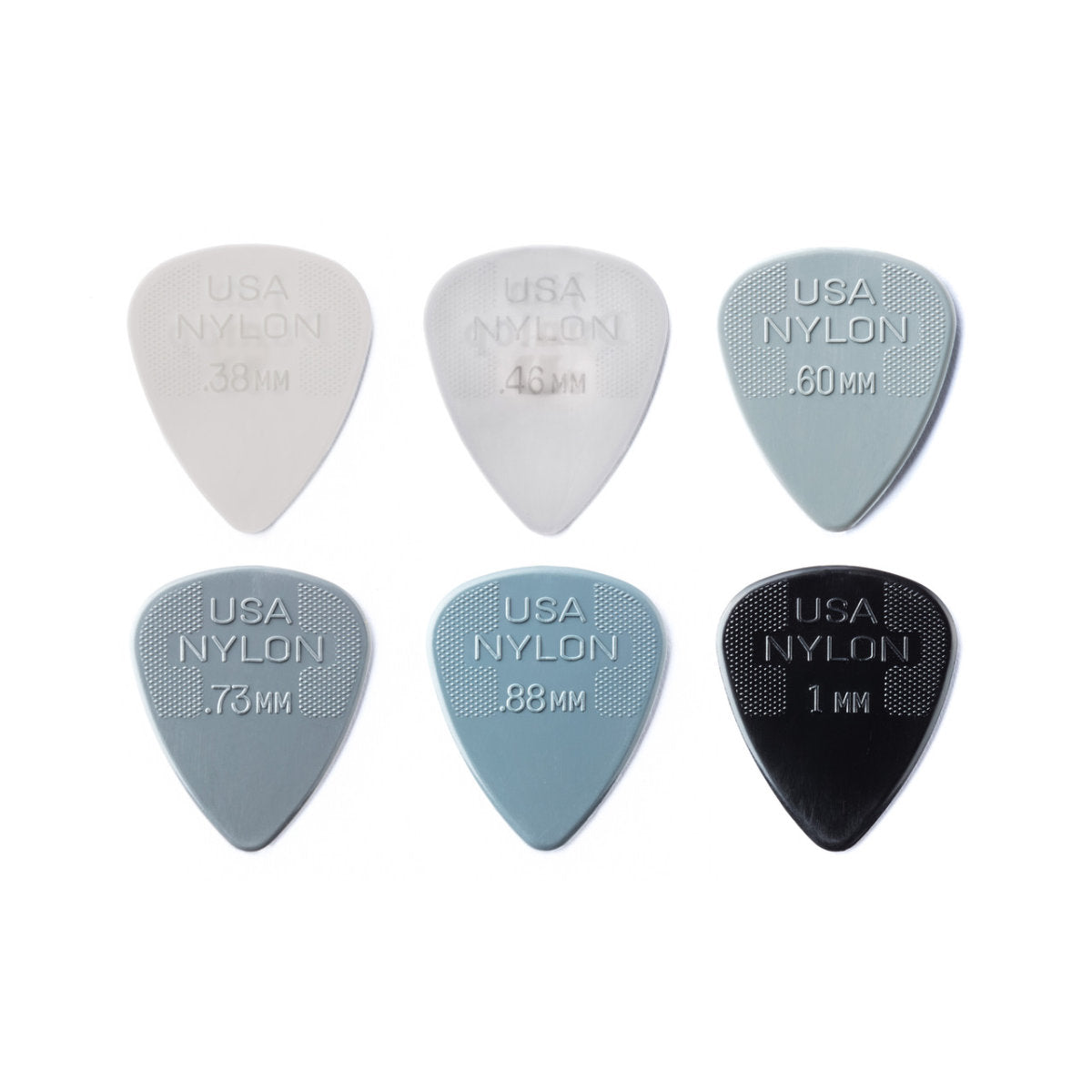 Dunlop Nylon Standard Pick Variety Pack - 12 Pack