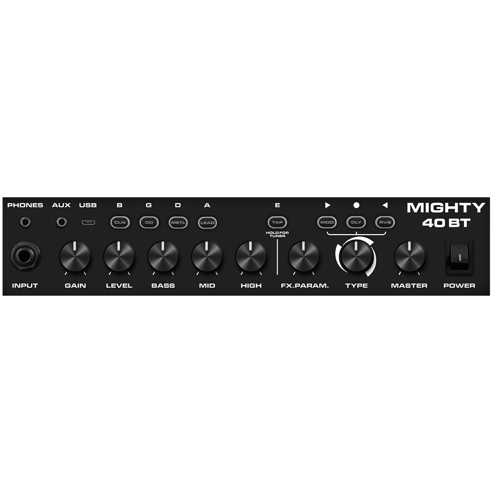 NUX Mighty 40 BT 40-Watt Digital Modeling Guitar Combo Amplifier with Bluetooth