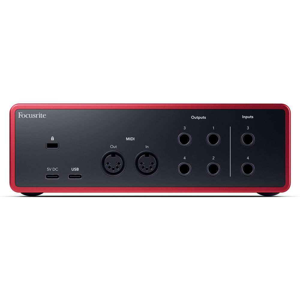 Focusrite Scarlett 4i4 4th Gen USB Recording Interface - Bananas at Large®