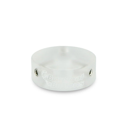 Barefoot Buttons V2 Standard Acrylic Footswitch Cap - Clear