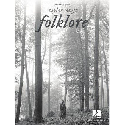 Hal Leonard - HL00356804 - Taylor Swift – Folklore Piano/Vocal/Guitar Artist Songbook