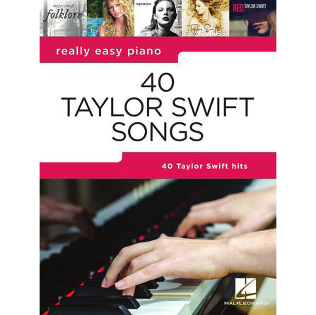 Hal Leonard - HL00365513 - Taylor Swift 40 Songs Really Easy Piano Series - Bananas at Large®
