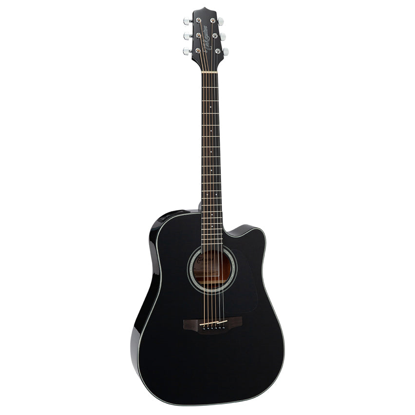 Takamine GD30CE BLK Dreadnought Cutaway Acoustic-Electric Guitar - Black