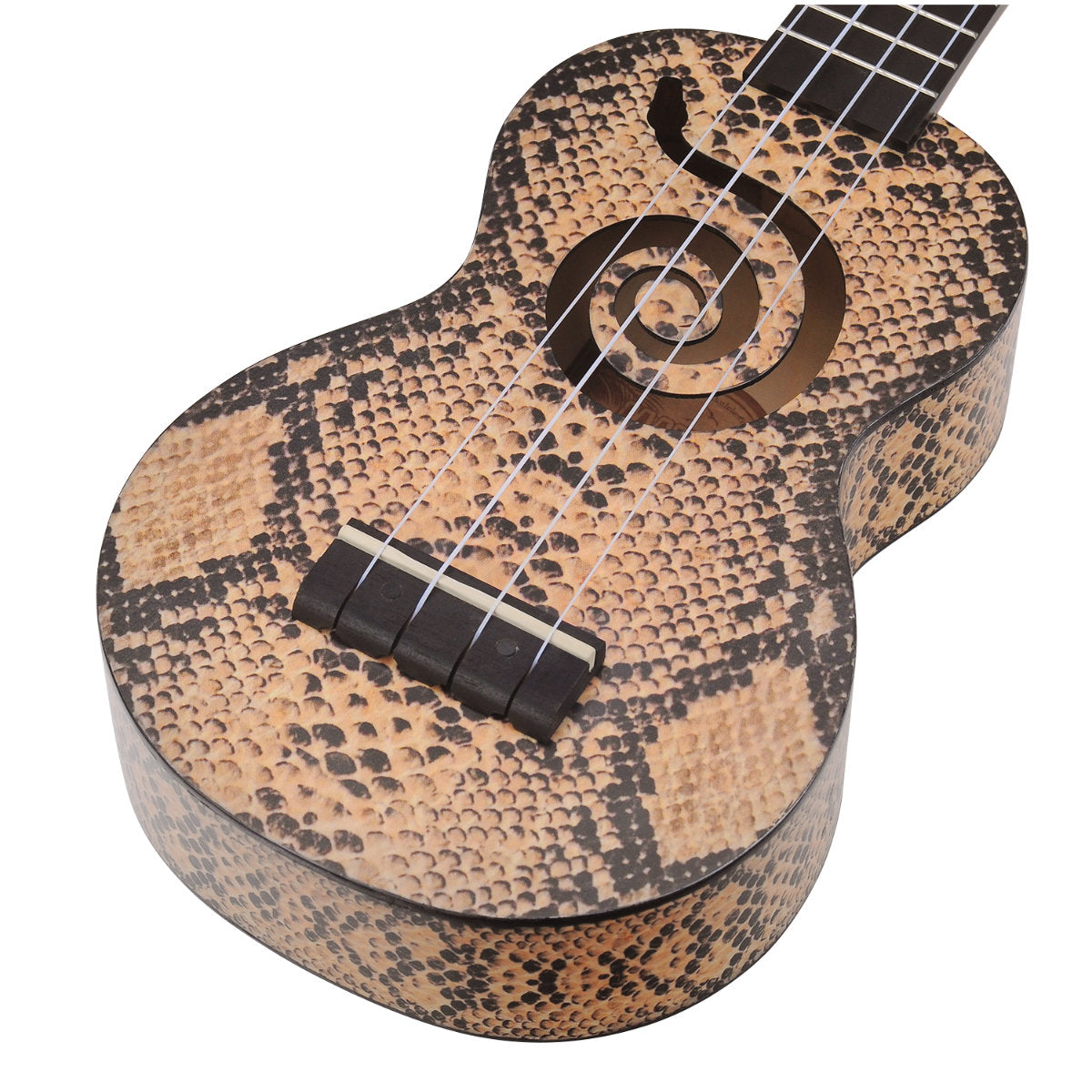 Mahalo MA1PY Art II Series Soprano Ukuelele - Python Motiff