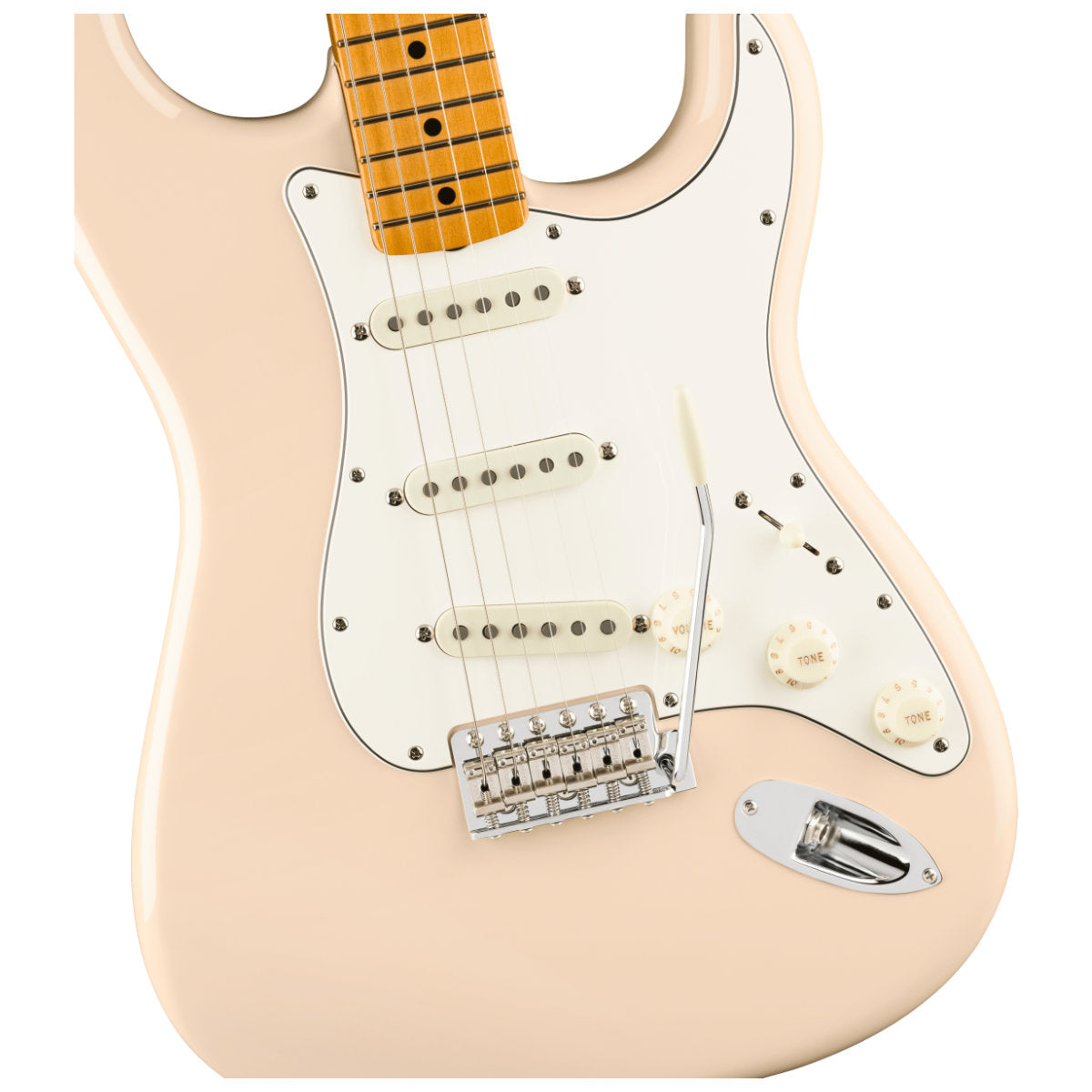 Fender Vintera III Late 60s Stratocaster Electric Guitar - Maple Fingerboard - Olympic White