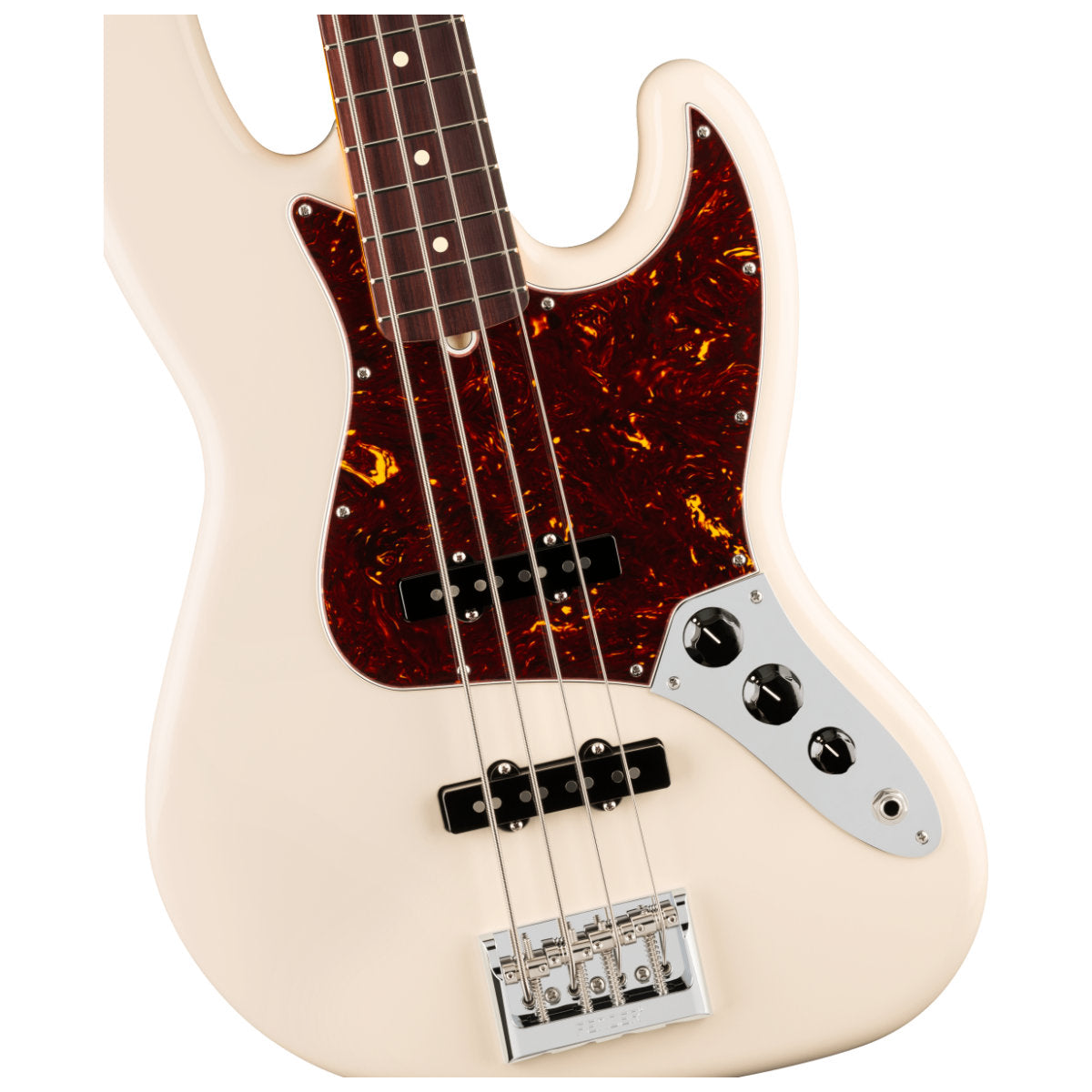 Fender American Professional Jazz Bass - Rosewood Fingerboard - Olympic White