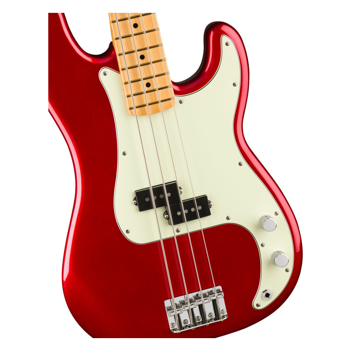 Fender 75th Anniversary Player II Precision Bass - Maple Fingerboard - Candy Apple Red