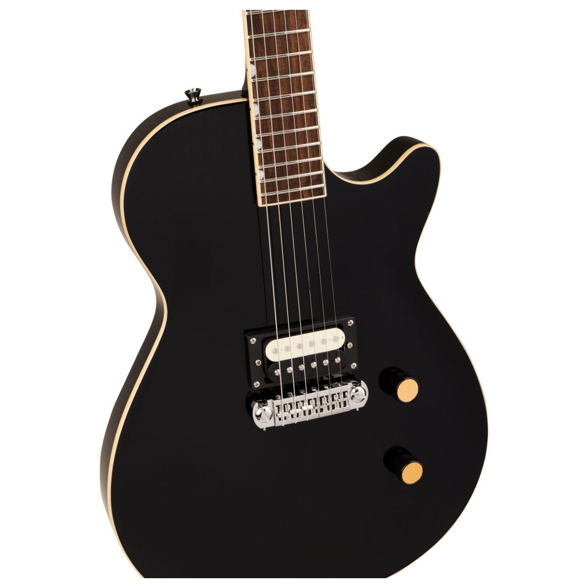 Gretsch Streamliner Jet 1 Pickup Electric Guitar - Laurel Fingerboard - Jet Black