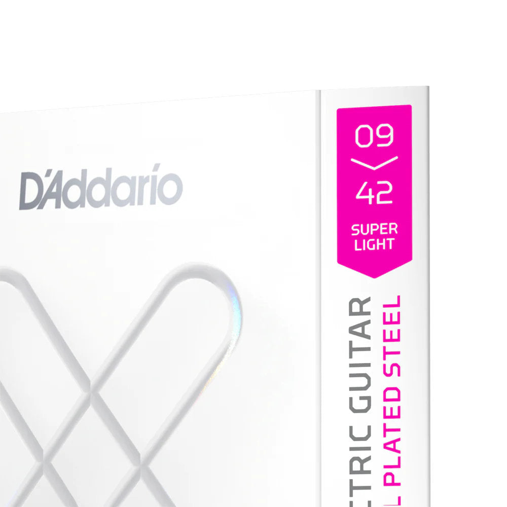 D’Addario XSE0942 XS Nickel Coated Electric Guitar Strings - 09-42 Super Light
