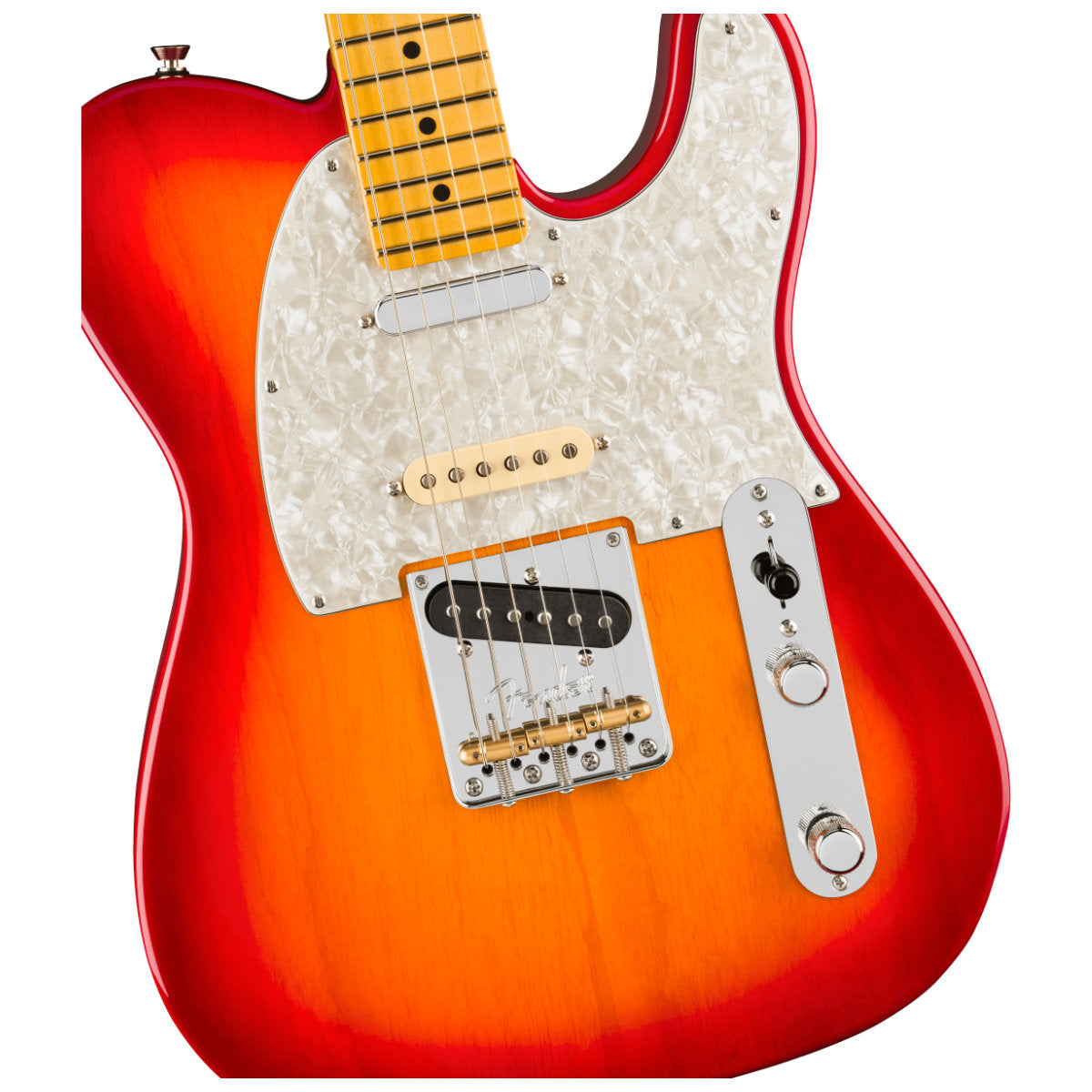 Fender American Professional Hot Shot Telecaster Electric Guitar - Maple Fingerboard - Aged Cherry Burst