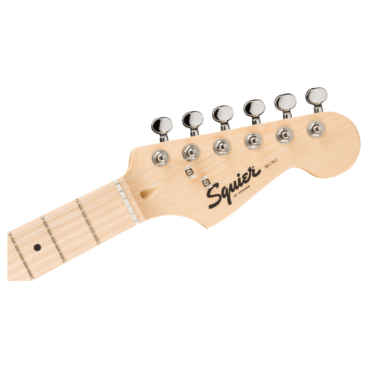 Squier Mini Stratocaster Electric Guitar - Maple Fingerboard - White Pickguard - Sea Foam Green