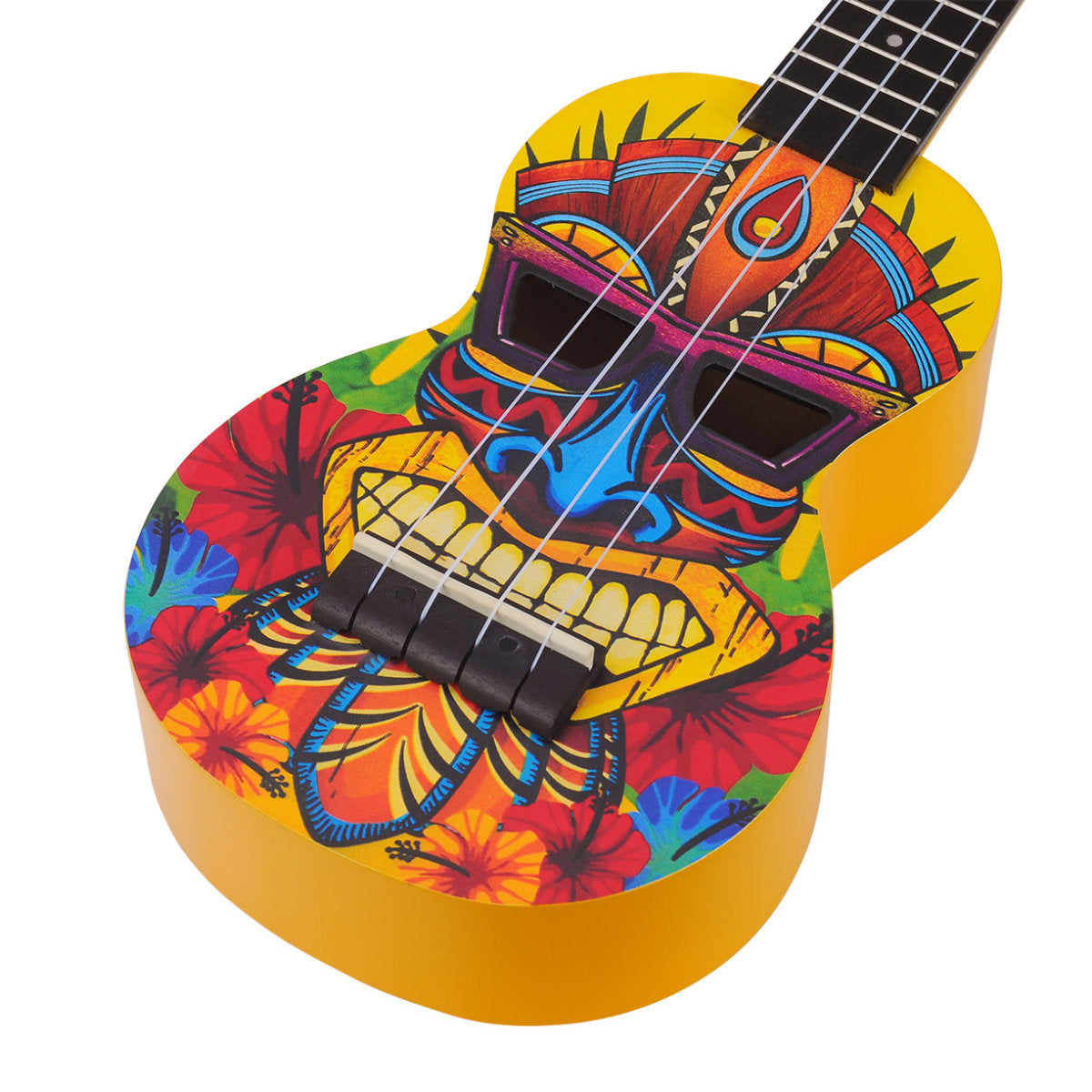 Mahalo MA1TK Art Series Soprano Ukulele - Tikki Motiff