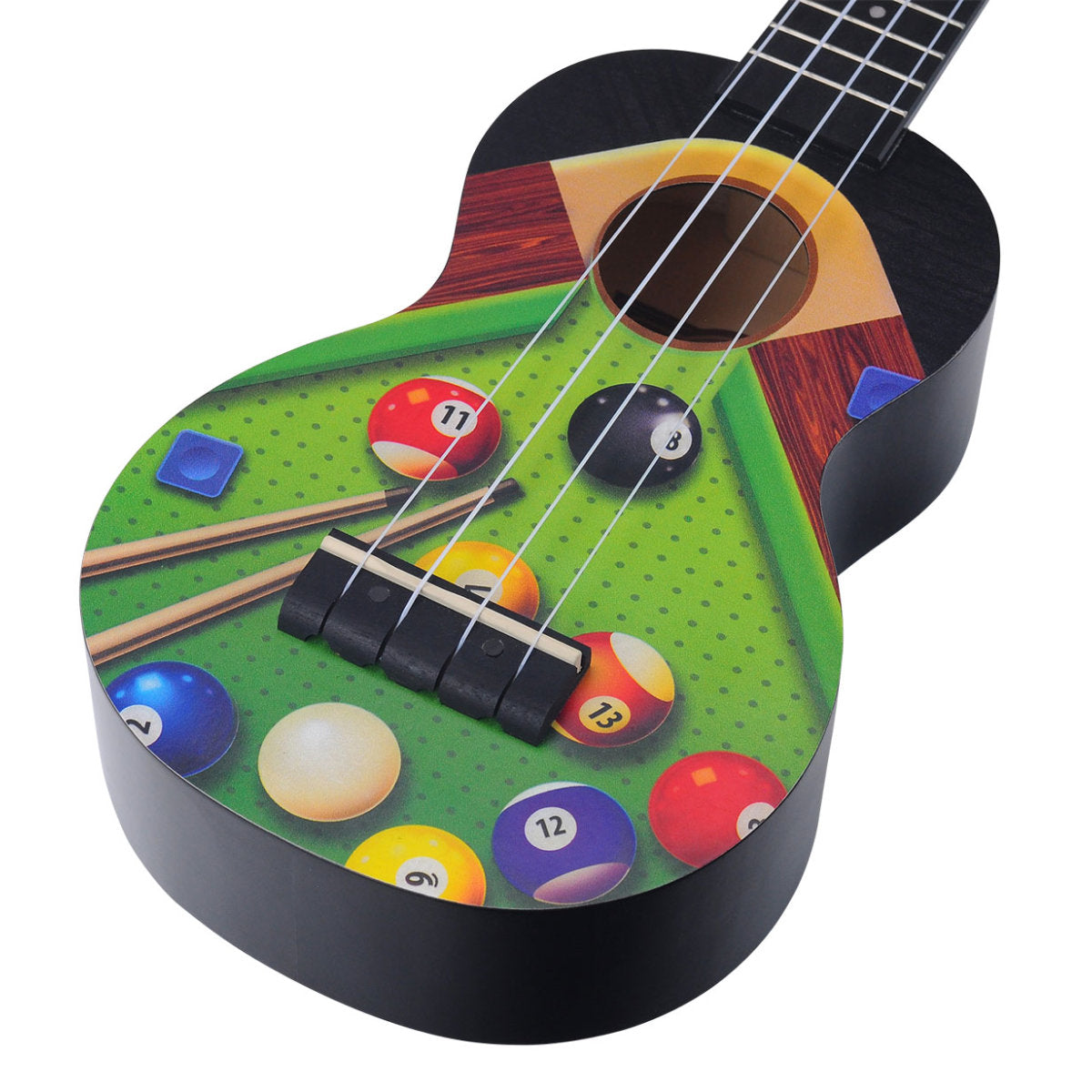Mahalo MA1PL Art Series Soprano Ukulele - Pool Motiff