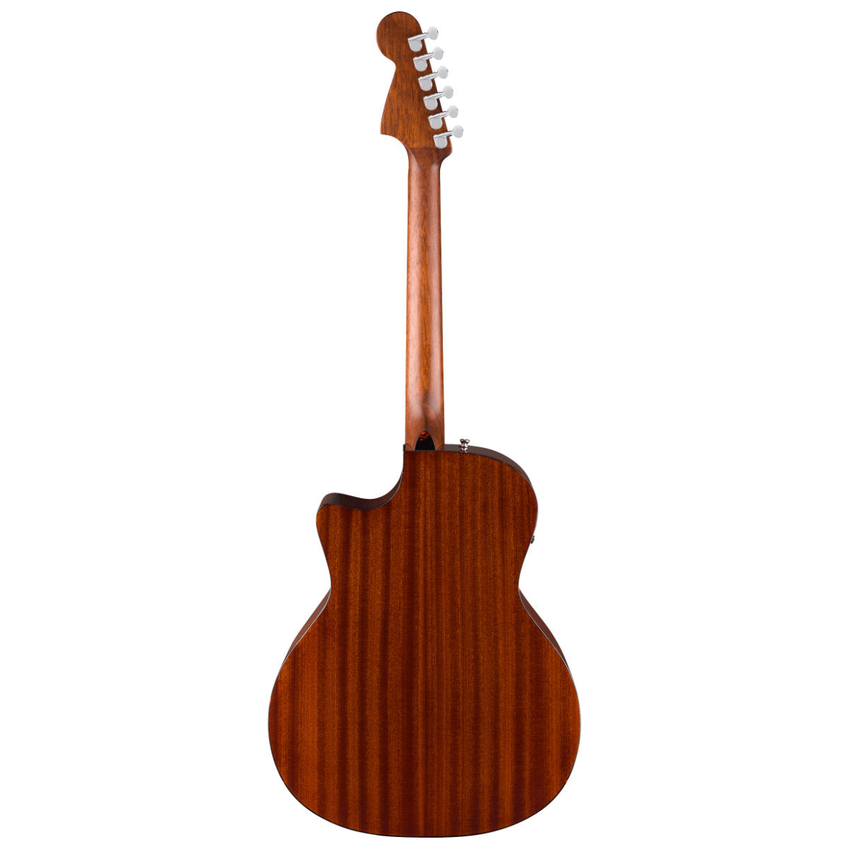 Fender California Deluxe Newporter CE Acoustic-Electric Guitar - Tortoiseshell Pickguard - White Blonde