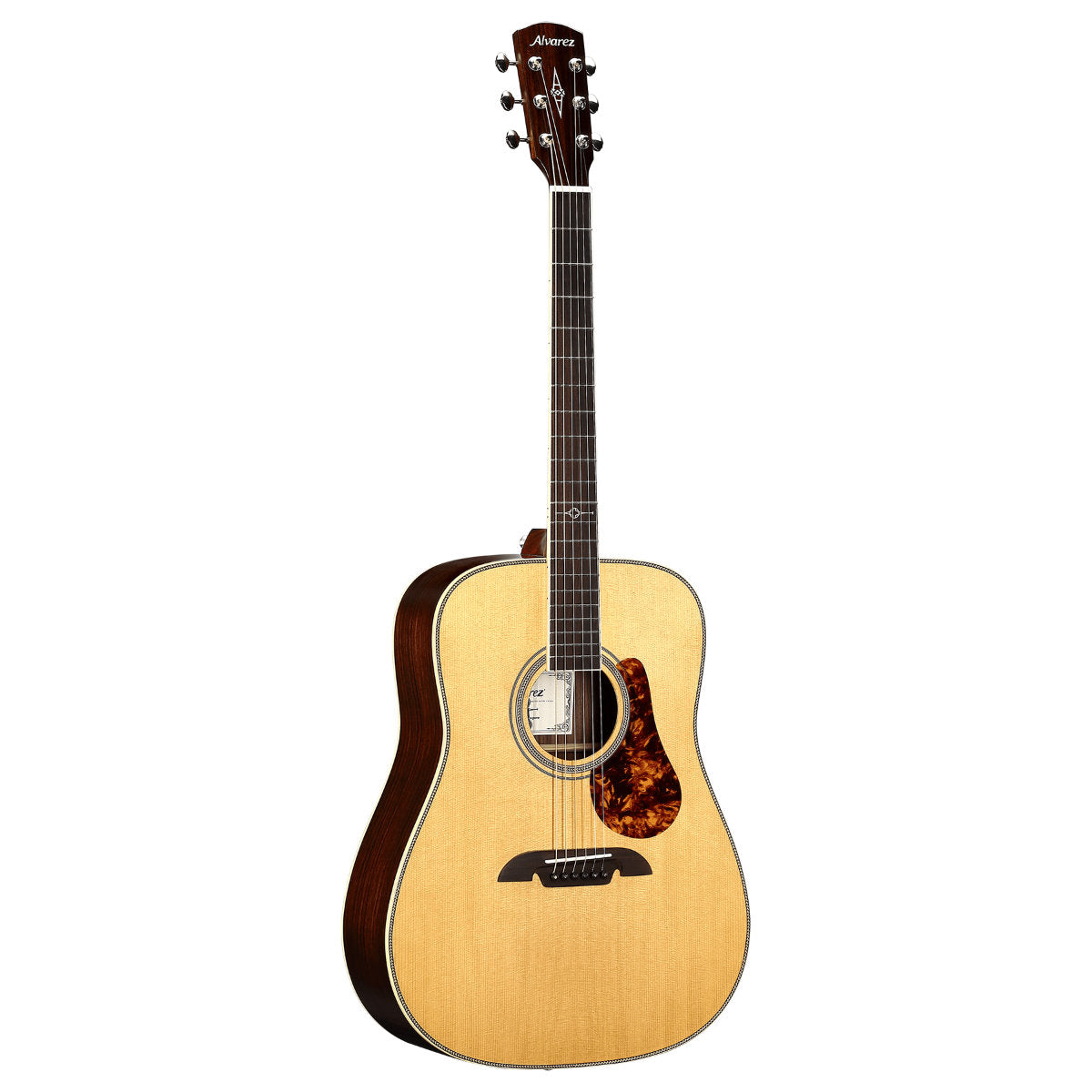 Alvarez Masterworks Series Dreadnought Acoustic-Electric Guitar - Solid AAA Sitka/Rosewood - Natural