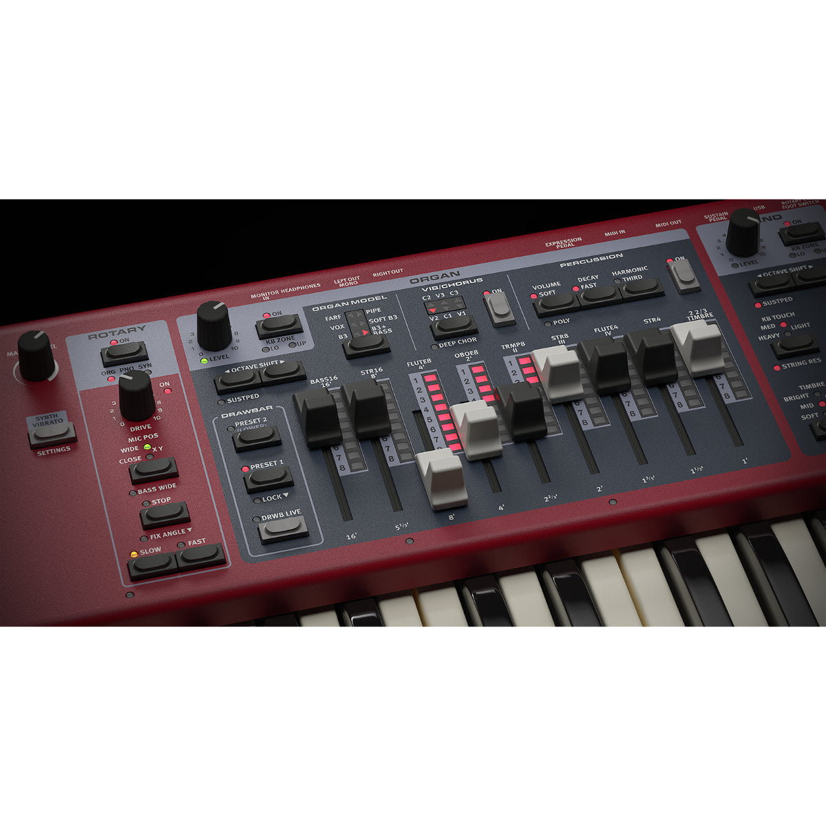 Nord Electro 7 61-Key Semi-Weighted Waterfall Portable Keyboard