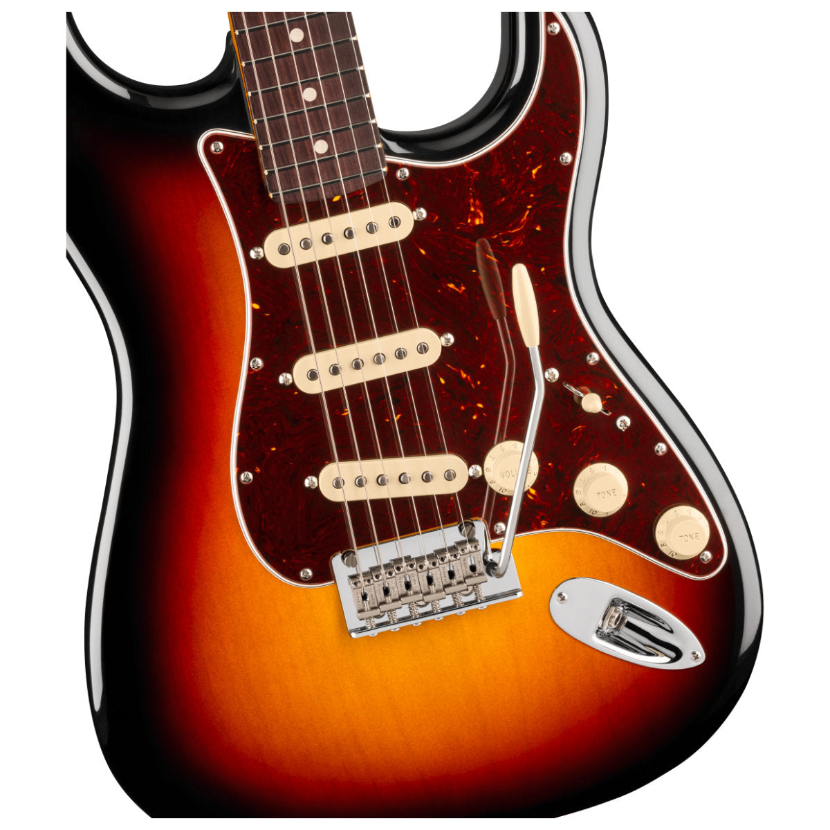 Fender American Professional Stratocaster Electric Guitar - Rosewood Fingerboard - 3-Color Sunburst
