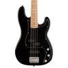 Fender Squier Affinity Series Precision Bass PJ Pack - Black w/Gig Bag, Rumble 15 Amp