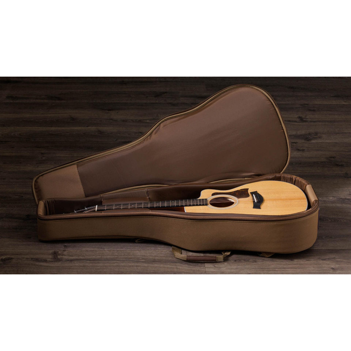 Taylor 212ce Acoustic-Electric Guitar - Solid Spruce Top - Walnut Back and Sides - Matte Finish