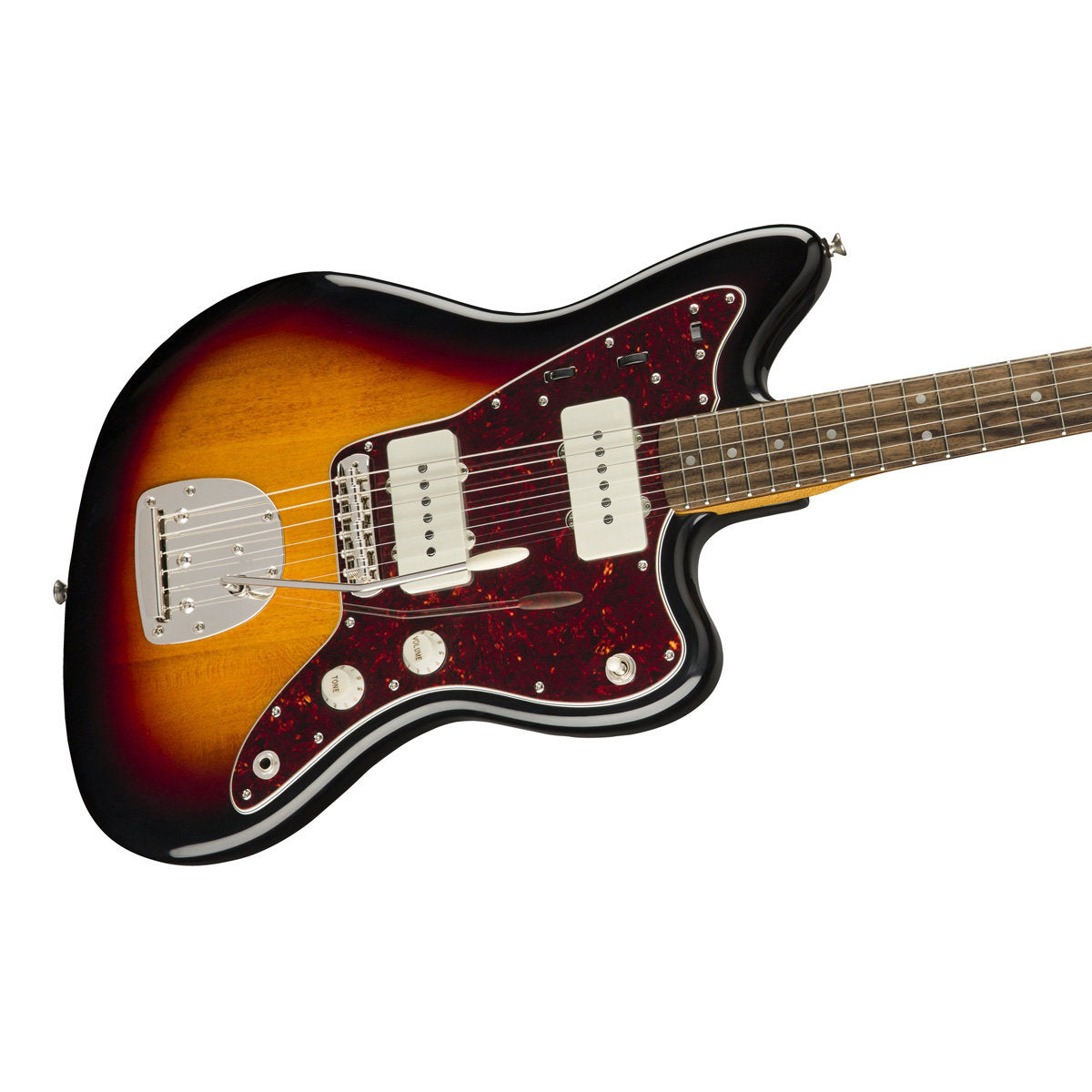 Fender Squire Classic Vibe 60s Jazzmaster Electric Guitar, Laurel Fingerboard - 3-Color Sunburst - Bananas at Large®