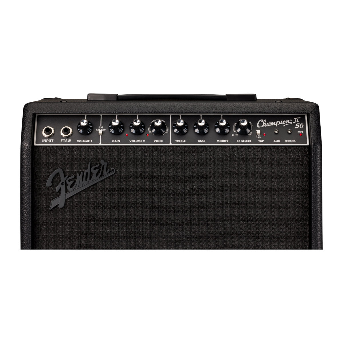 Fender Champion II 50 Blackout Guitar Amplifier - 120V