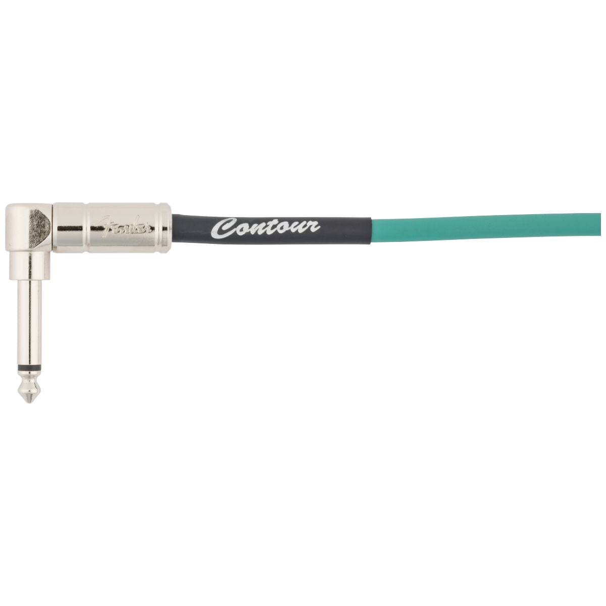 Fender Contour™ Series Coil Instrument Cables - 30ft - Sherwood Green
