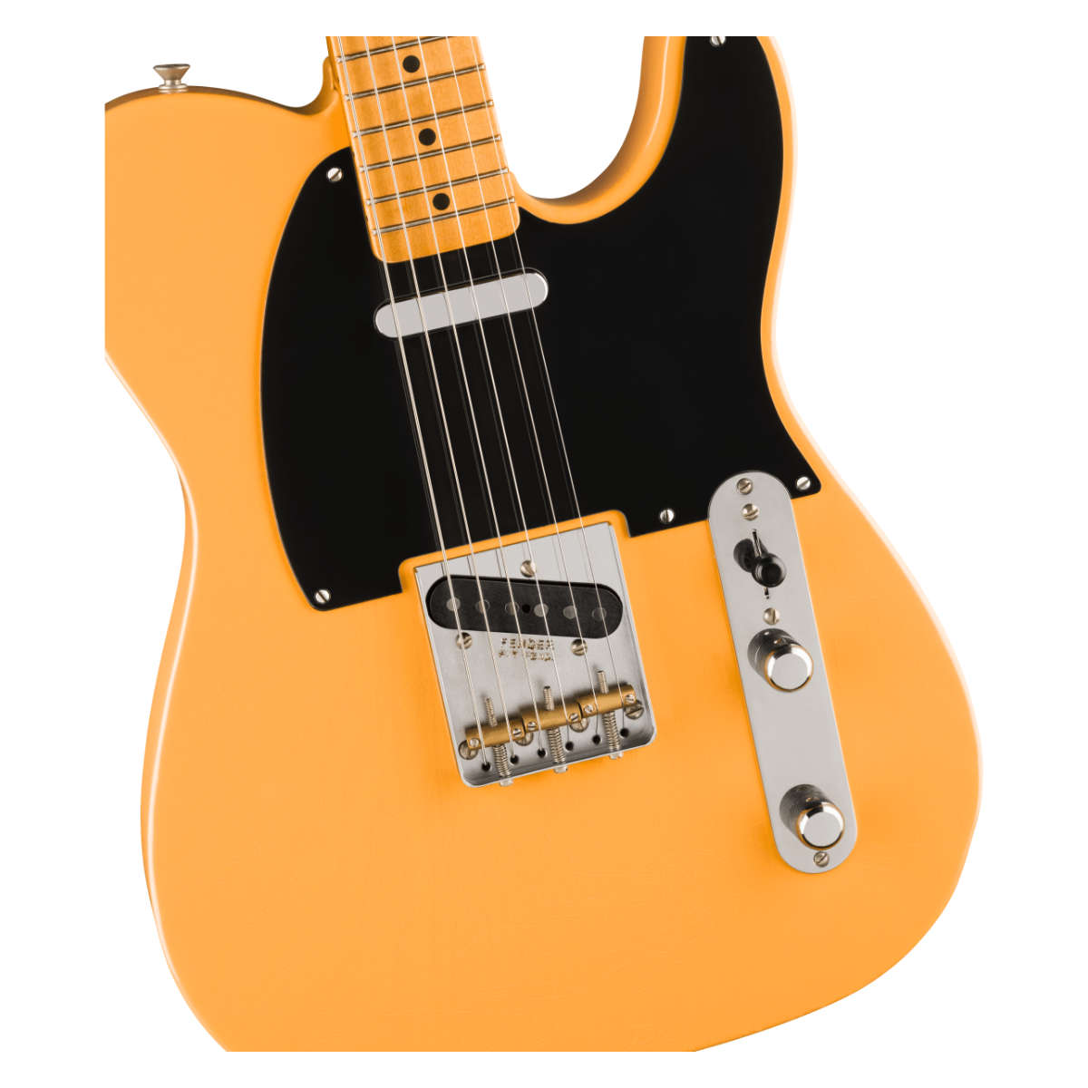 Fender 75th Anniversary Vintera Road Worn 1951 Telecaster Electric Guitar - Maple Fingerboard - Butterscotch Blonde
