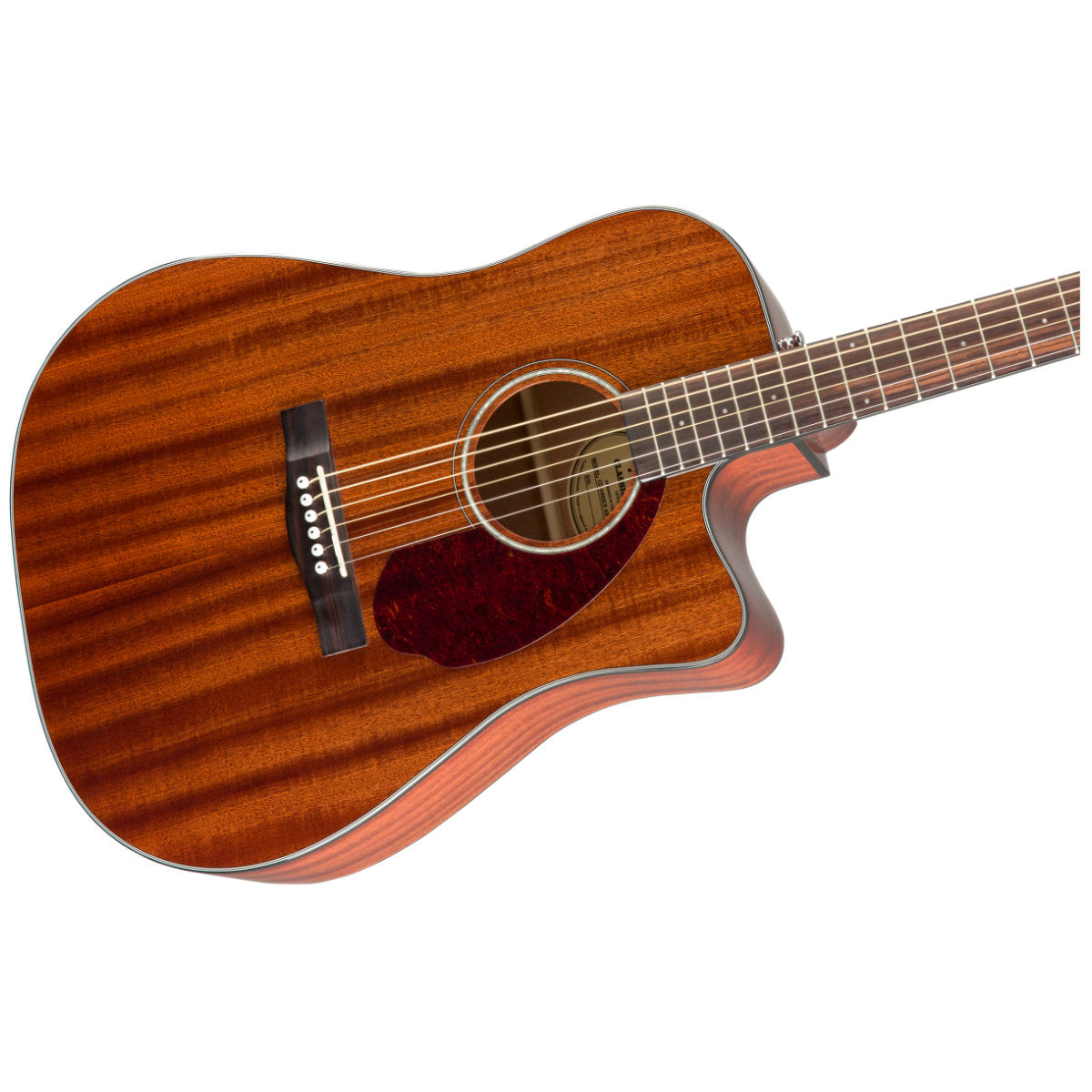 Fender CD-140SCE Dreadnought Acoustic-Electric Guitar - Walnut Fingerboard - All-Mahogany