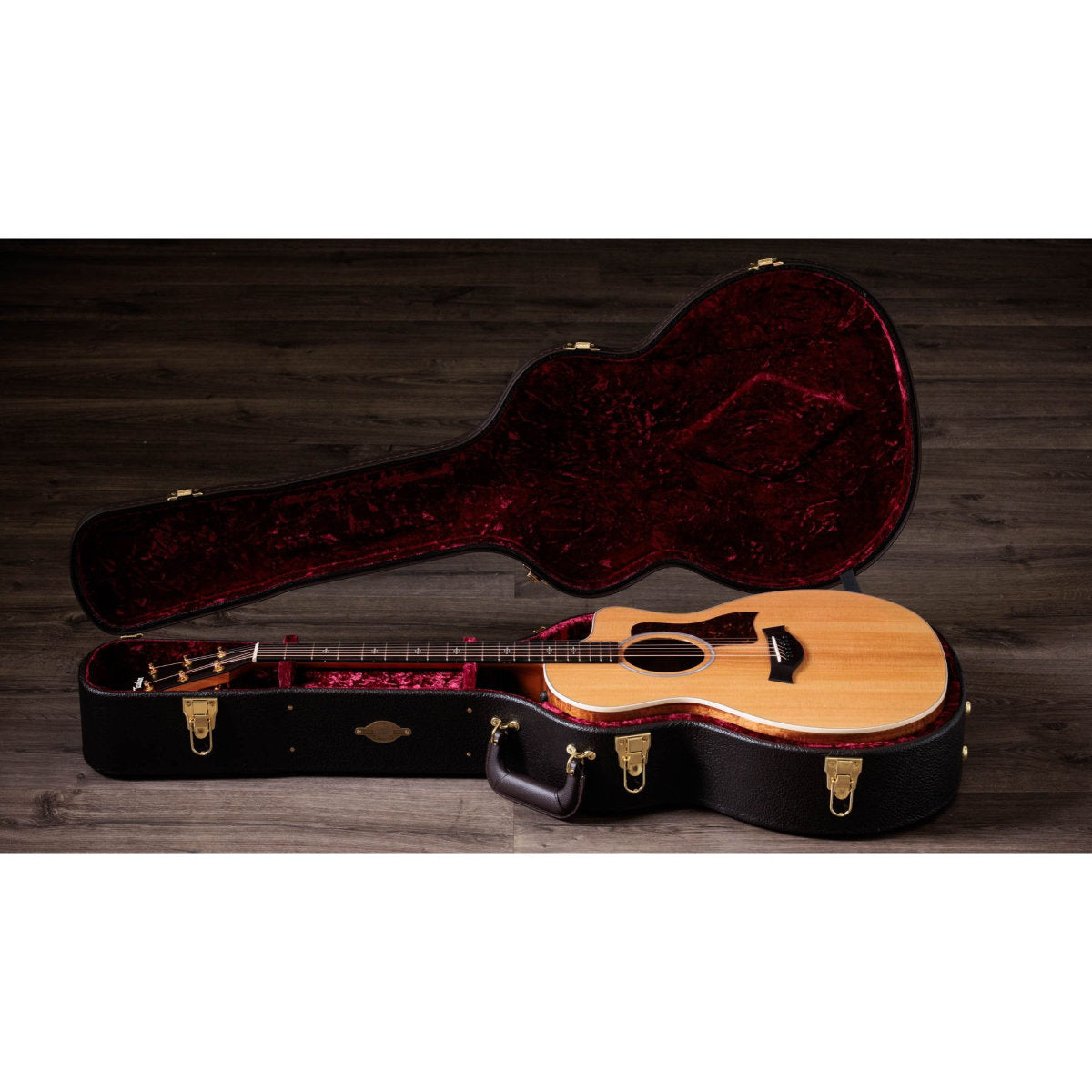 Taylor 214ce-K DLX Hawaiian Koa Acoustic-Electric Guitar