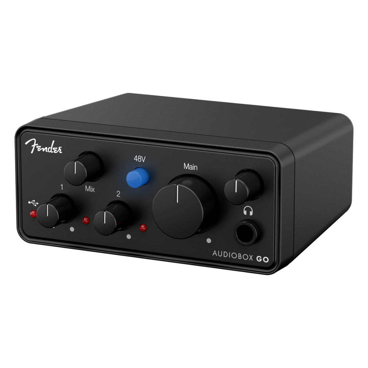 Fender AudioBox GO Compact Audio Interface - Black - Bananas at Large®