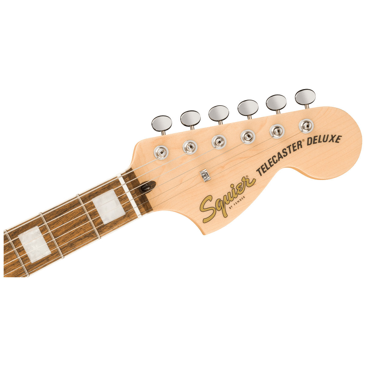 Fender Paranormal Troublemaker Telecaster Deluxe Bigsby Electric Guitar - Laurel Fingerboard - Parchment Pickguard - Honey Sunburst