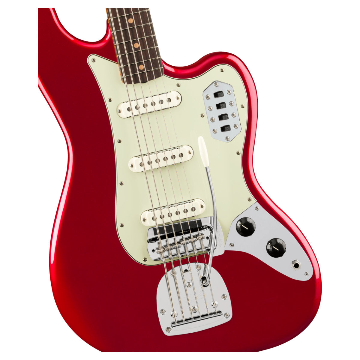 Fender Vintera III Early 60s Bass VI - Rosewood Fingerboard - Candy Apple Red