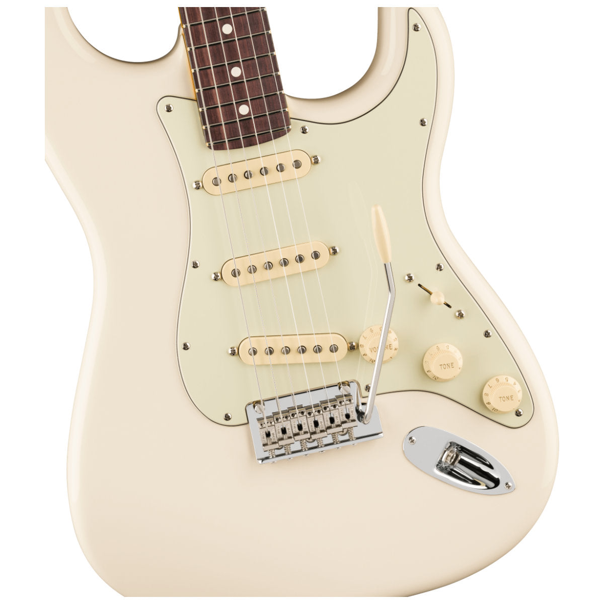 Fender American Professional Stratocaster Electric Guitar - Rosewood Fingerboard - Olympic White
