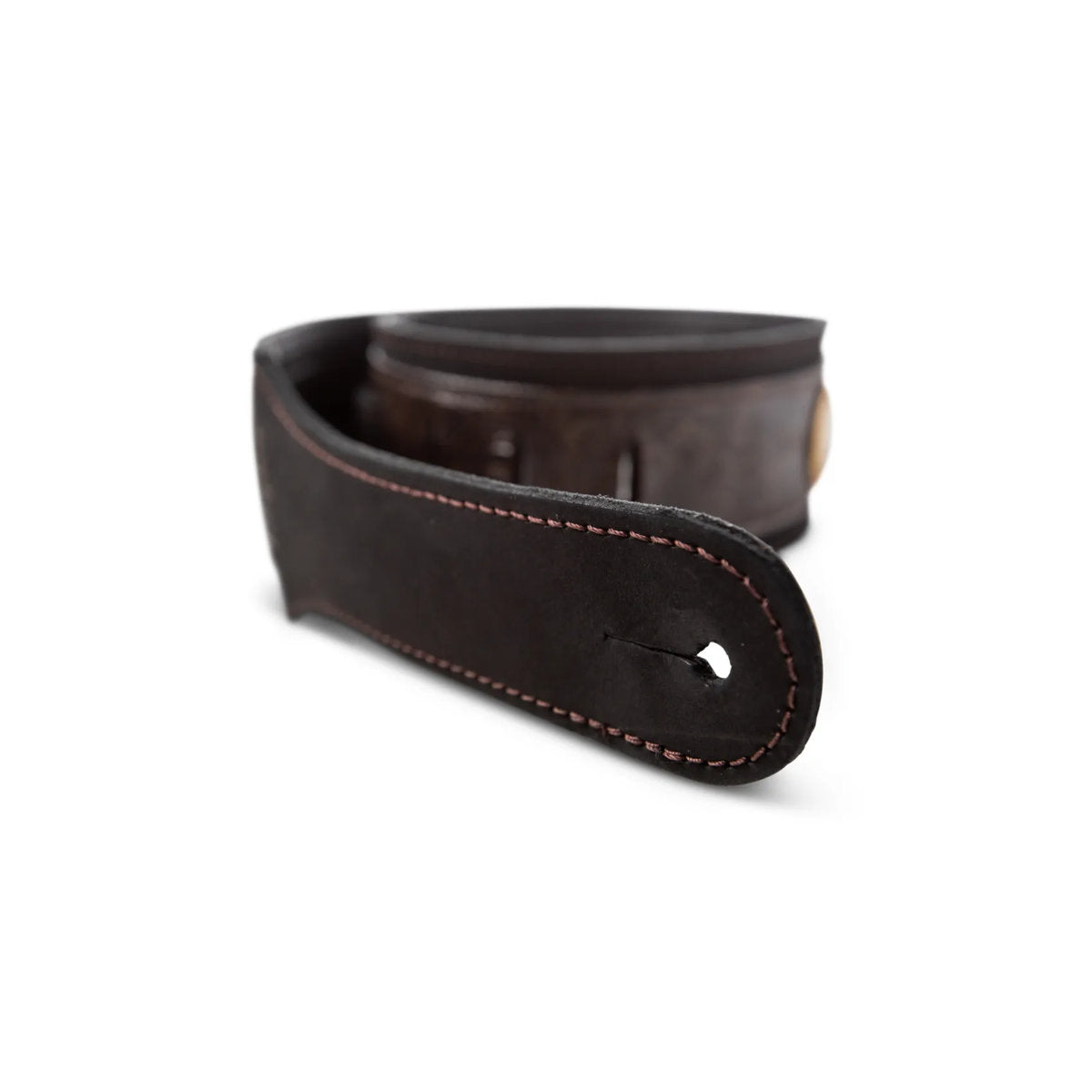 Taylor Grand Pacific 3in Brown Leather Nickel Concho Leather Strap