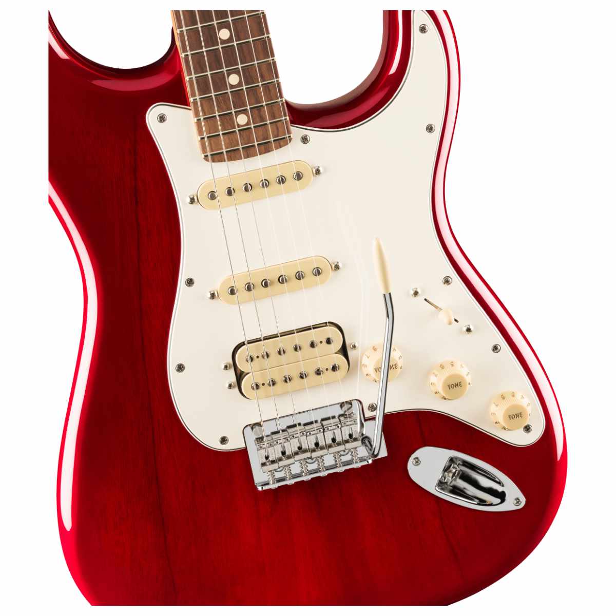 Fender Player II Stratocaster HSS Electric Guitar - Rosewood Fingerboard - Transparent Cherry Burst