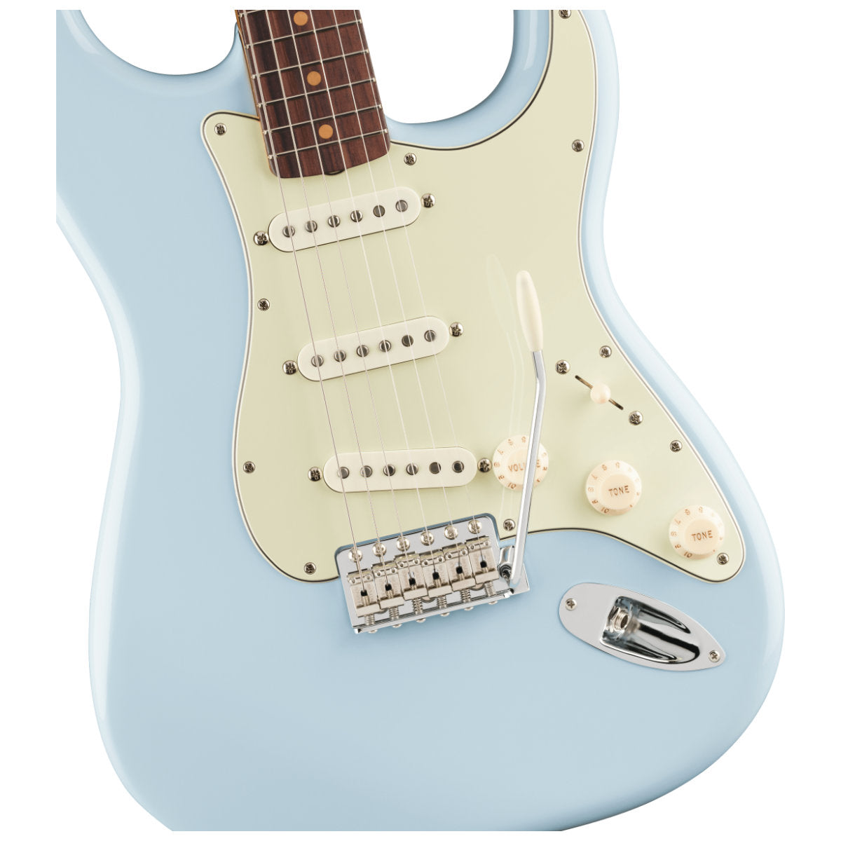 Fender Vintera III Early 60s Stratocaster Electric Guitar - Rosewood Fingerboard - Sonic Blue
