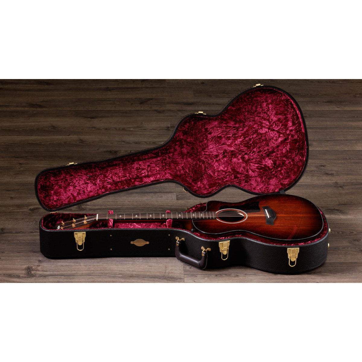 Taylor 224ce-K DLX Acoustic-Electric Guitar - Shaded Edgeburst - Bananas at Large®