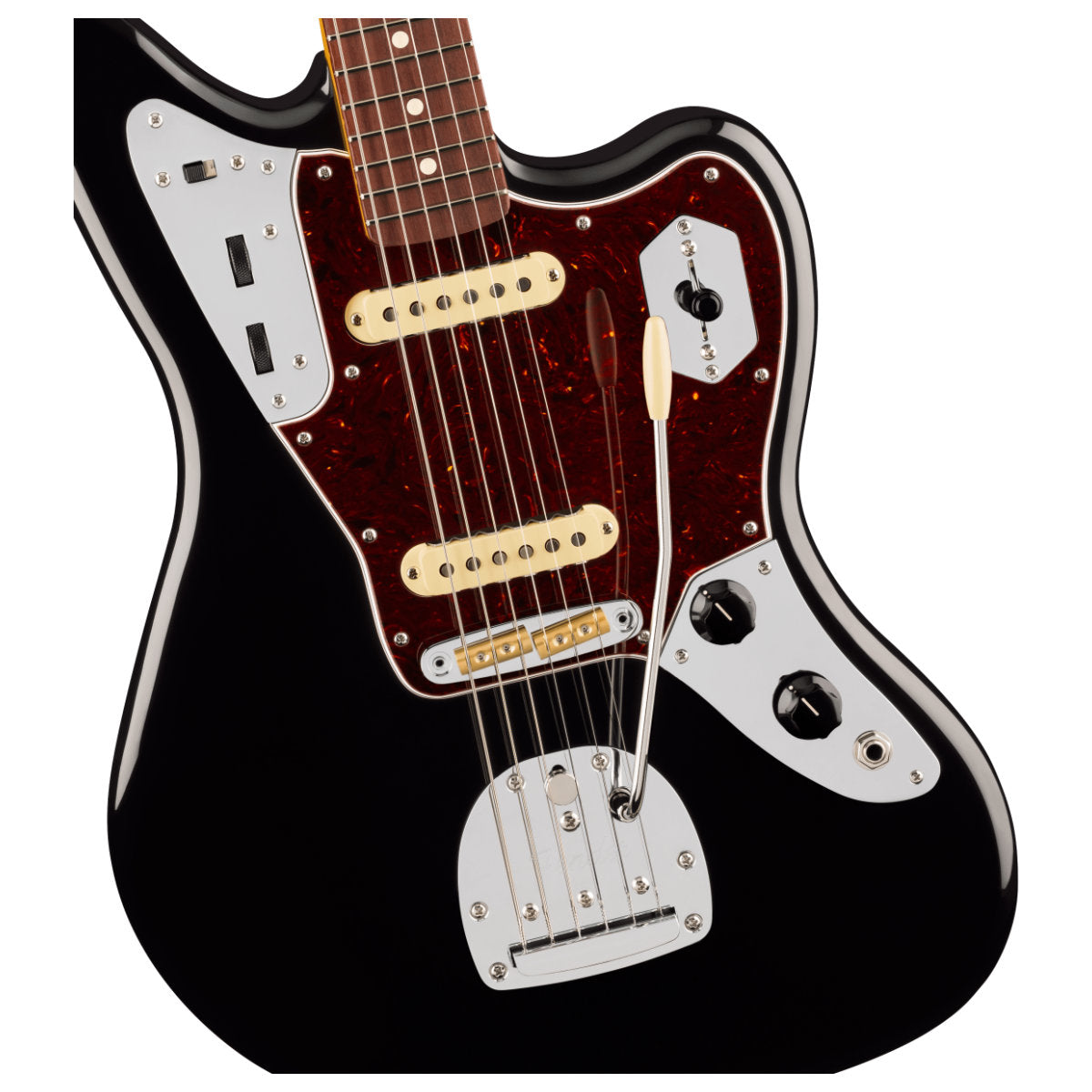 Fender American Professional Jaguar Electric Guitar - Rosewood Fingerboard - Black