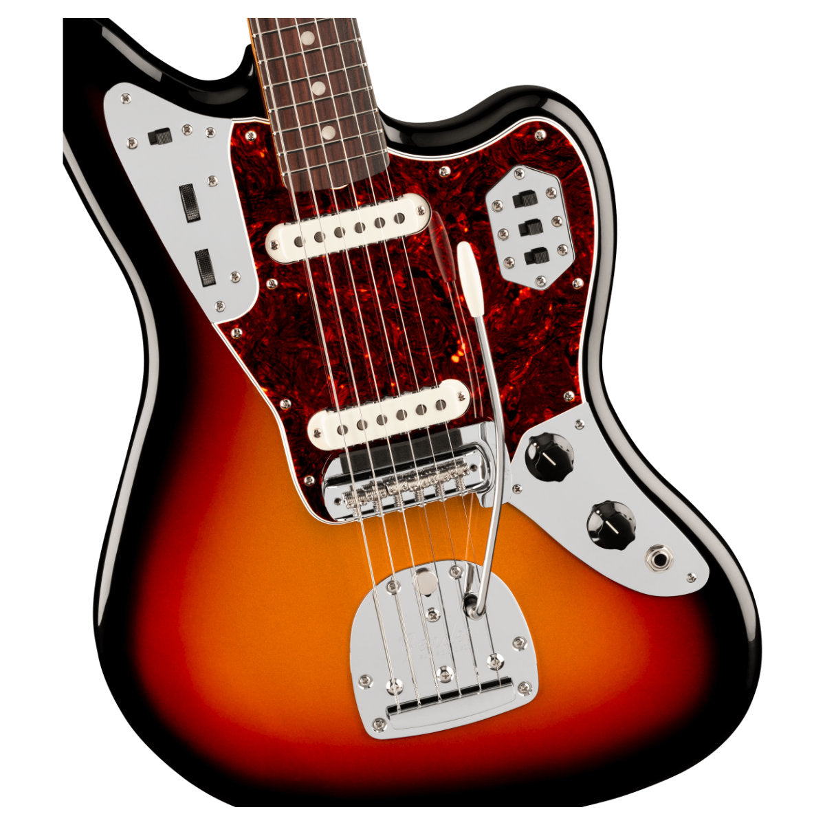 Fender Vintera III Mid 60s Jaguar Electric Guitar - Rosewood Fingerboard - 3-Color Sunburst