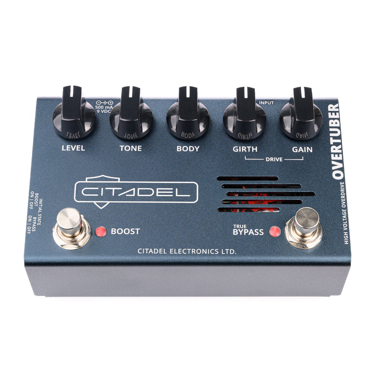 Citadel Overtuber High Voltage Overdrive Pedal