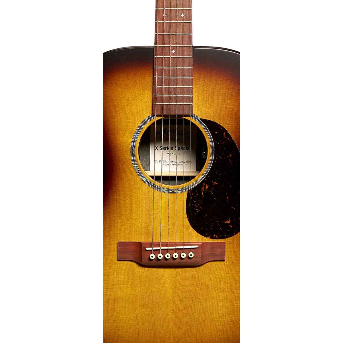 Martin 000-X2E X Series Brazilian Burst Special Acoustic-Electric Guitar